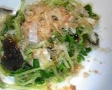 豆苗としいたけのお浸し作り方4写真