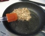 我が家のあっさり挽肉入り和風オムライス♬作り方2写真