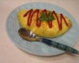 我が家のあっさり挽肉入り和風オムライス♬作り方7写真