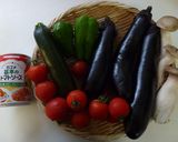 夏野菜のトマトパスタ　基本のトマトソース作り方1写真