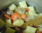 鶏肉じゃが♥作り方5写真