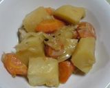 鶏肉じゃが♥作り方10写真