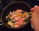 たっぷり野菜と豚肉のめんたい和え作り方3写真