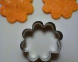 オレンジ色のお花＆トマップル作り方3写真