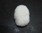 チーズとチャーシューの焼きおにぎり作り方2写真