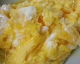 ニラと舞茸のチャーハン✿作り方2写真