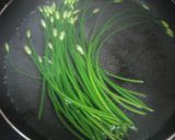 花ニラ(韮菜花)の豚肉巻き作り方2写真