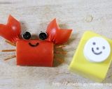 ウインナーのカニさん☆キャラ弁やお弁当に作り方8写真
