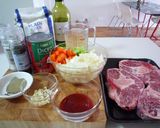 牛スネ肉のトマト煮(OssoBucco)作り方1写真