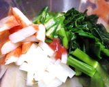 ツルムラサキと長芋の梅風味胡麻和え作り方4写真