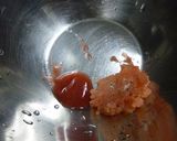 チーズを乗せた　梅風味たらこおにぎり作り方2写真