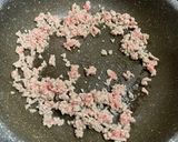 簡単⭐︎ザーサイアレンジ⭐︎レンチンカボチャそぼろ作り方7写真