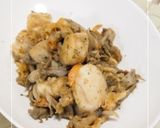 *魚介類と舞茸のガーリックソテー*作り方4写真
