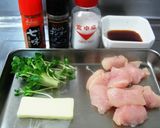 ✿鶏丼✿～温玉バター醤油♪作り方1写真