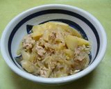 肉じゃがでドライカレー！作り方1写真