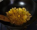 肉じゃがでドライカレー！作り方2写真