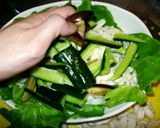 夏野菜と豆腐のサッパリ サラダ作り方2写真