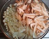 砂肝入り豆腐ハンバーグのきのこあんかけ作り方2写真