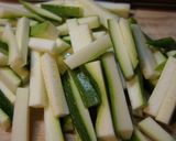 ズッキーニのカレー炒め！作り方1写真