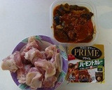 夏野菜カレー　夏野菜トマトソースを使って作り方1写真