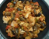 夏野菜カレー　夏野菜トマトソースを使って作り方4写真