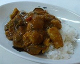 夏野菜カレー　夏野菜トマトソースを使って作り方6写真