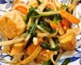 豆腐とニラの中華炒め作り方5写真