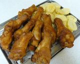 手羽元のカレー風味マリネ作り方5写真