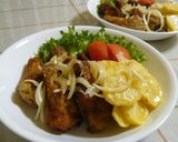 手羽元のカレー風味マリネ作り方7写真