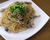 舞茸の和風パスタ❤レモンバター醤油風味✿作り方5写真