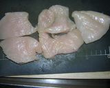 鶏むね肉のレンジ蒸作り方1写真