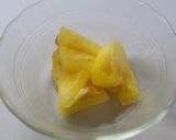 *果物×果物*パイン×キュウイスムージー作り方1写真