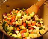 カラフル!夏野菜ラタトゥーユ風カレー作り方4写真