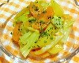 お弁当に♪キャベ人参のバター醤油和え作り方3写真