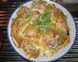 我が家の親子丼★ダシ醤油で♪作り方7写真