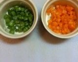離乳食中〜後期☆はんぺん入り野菜卵焼き☆作り方1写真