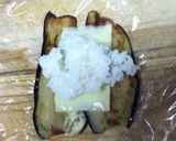 まろやか＊塩茄子とチーズのおにぎり作り方3写真
