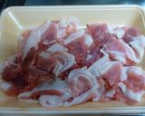 豚肉のしょうが焼き作り方1写真