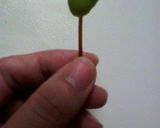 オレンジ色のお花＆トマップル作り方7写真