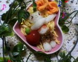 オレンジ色のお花＆トマップル作り方9写真