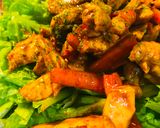 鶏肉のコチジャンベースあまから味噌炒め作り方4写真