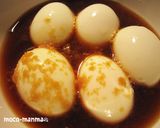 ＊簡単おつまみ＊にんにく香味味玉作り方3写真