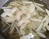 ごぼうとちくわの簡単マヨサラダ作り方1写真