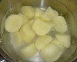我が家のりんご入りポテトサラダ作り方1写真