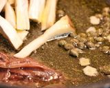 アンチョビとエリンギのクリームパスタ作り方2写真