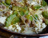 豆腐と青梗菜の炒め物作り方4写真