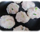鶏胸肉のれんこんハンバーグ♪作り方3写真