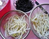 旨味絡む✿ひじき蒟蒻入りでもやしのナムル作り方4写真