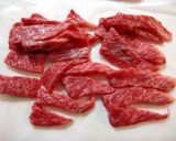 ✿牛肉とアスパラのオイスターソース炒め✿作り方1写真