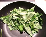 空芯菜のにんにく塩炒め作り方3写真